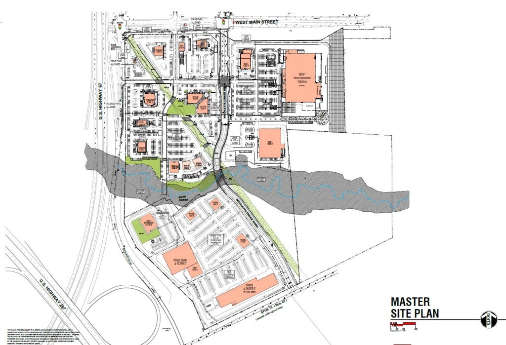 Commercial Property Site Plan